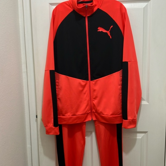 Puma Contrast 2.0 Tracksuit jacket joggers sweatsuit warmup sweatpants soccer - Picture 8 of 16